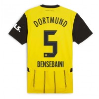 Camiseta Borussia Dortmund Ramy Bensebaini #5 Primera Equipación Replica 2024-25 mangas cortas